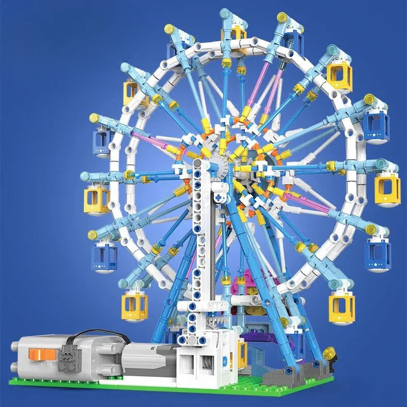 Blocos de Montar Roda-Gigante Iluminada para Crianças