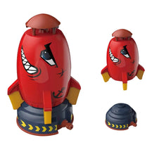 Brinquedo de Foguete Jato de Água Divertido e Fácil de Montar