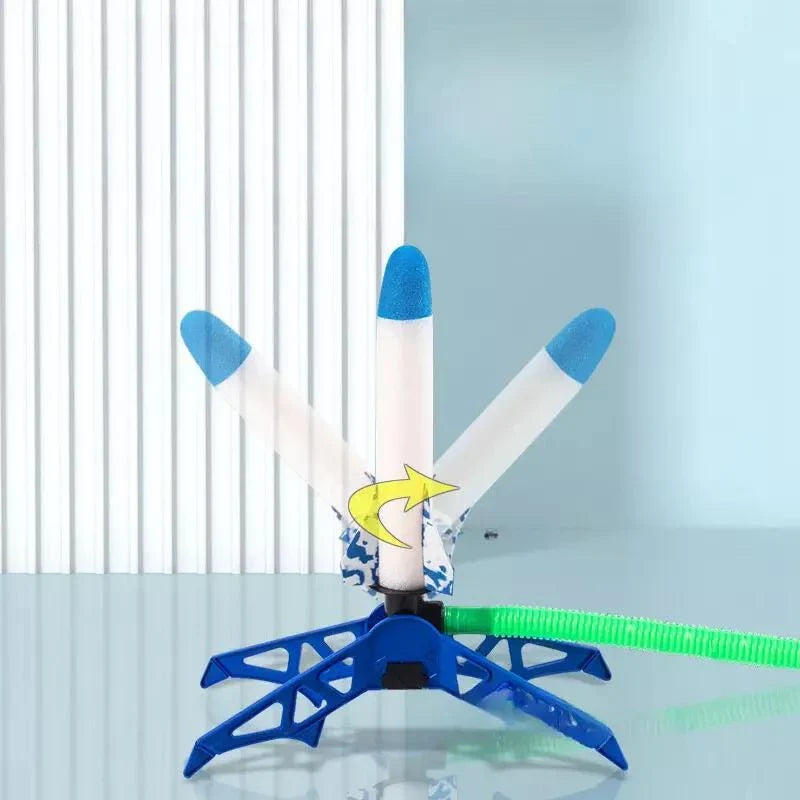 Brinquedo Educativo Foguete Kit de Jogo ao Ar Livre Divertido para Crianças
