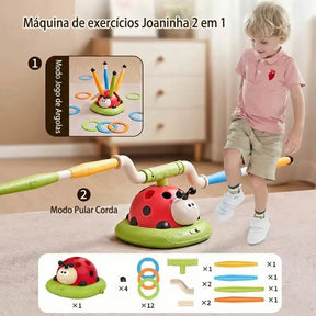 Brinquedo Educativo Joaninha Multifuncional Desenvolvimento Criativo